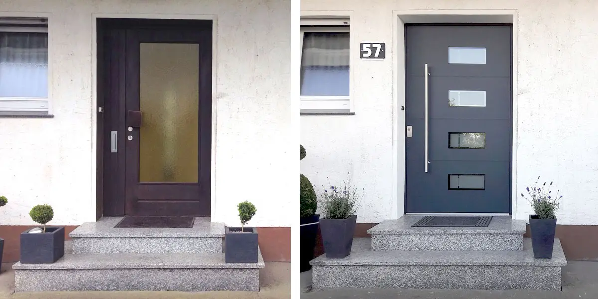 Gemballa Haustüren, Beispiel 3,   Bad Salzuflen